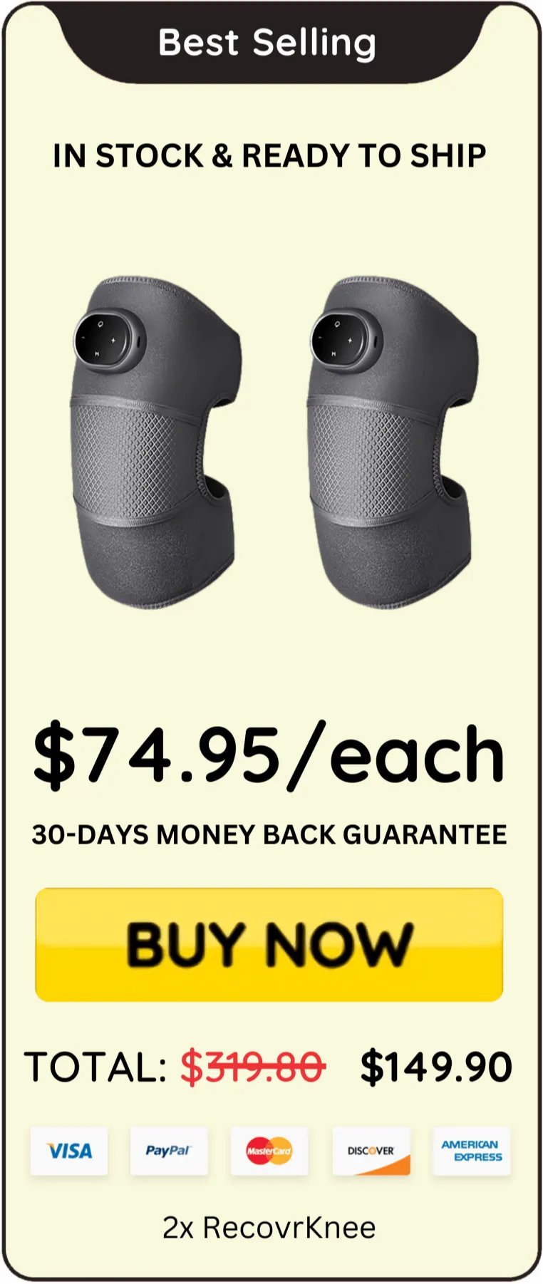 RecovrKnee offer best price